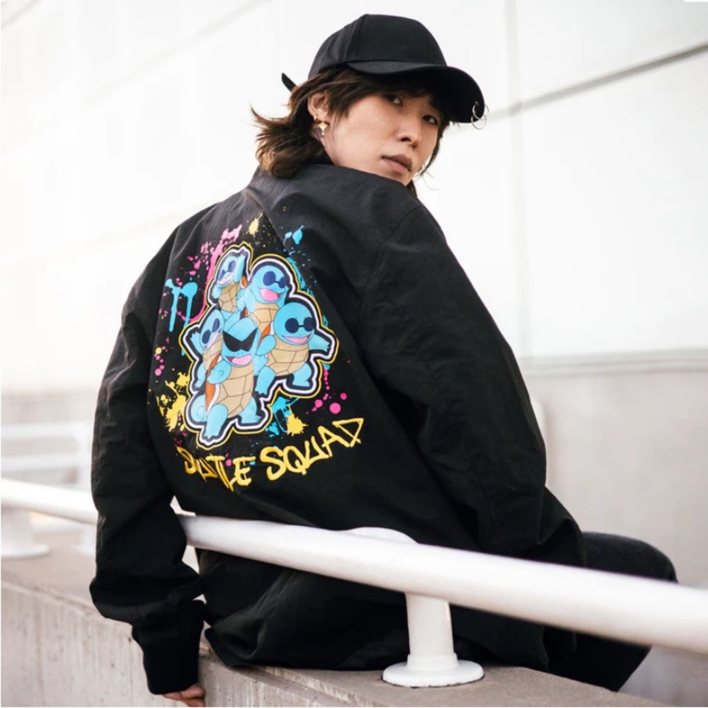 NWTs Pokémon Long Black Jacket